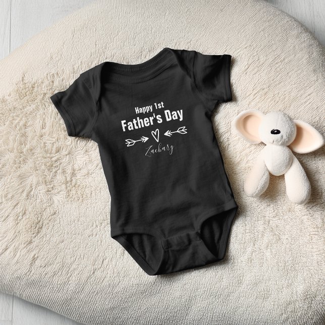 First Father's Day Personalized Baby Bodysuit (First Father's Day Personalized Baby Bodysuit)