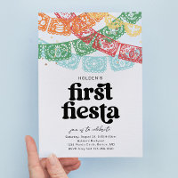 First Fiesta Birthday Invitation