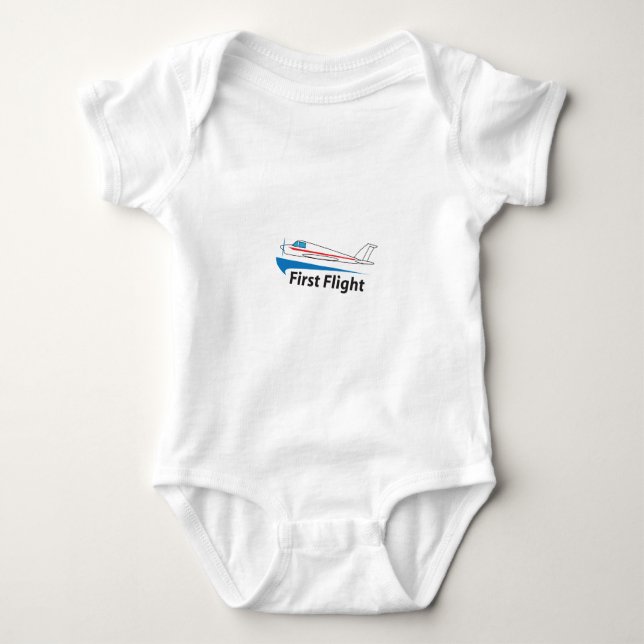 FIRST FLIGHT BABY BODYSUIT (Front)