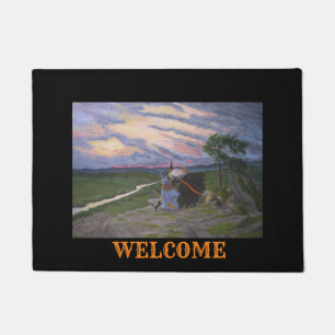 "First Flight!" Doormat