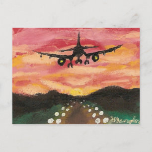 First Flight Postcard