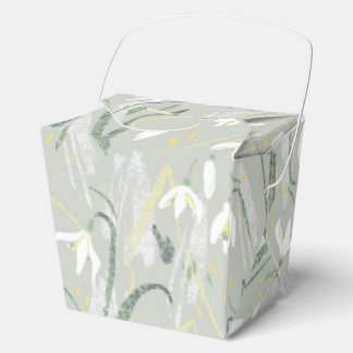 First flowers, snowholes favor box