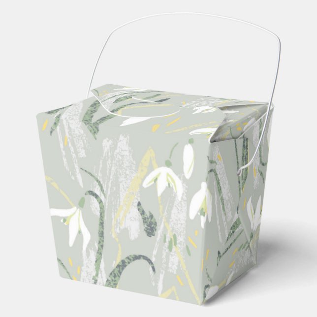 First flowers, snowholes favor box (Front)