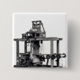 First fully automated loom 2 inch square button