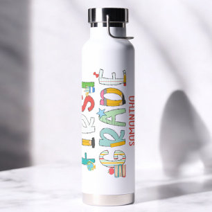 First Grade Back to School Personalized Water Bottle