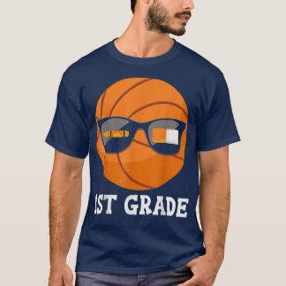 First Grade Basketball First Day Of School 1st Gra T-Shirt