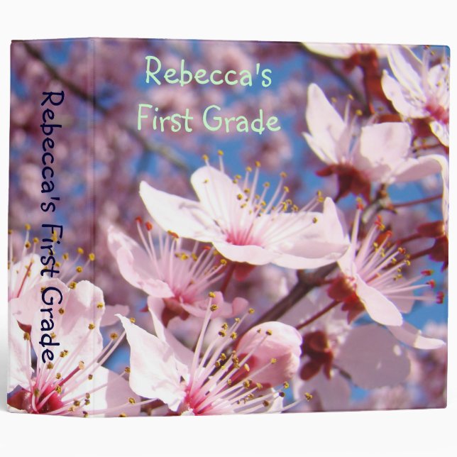 First Grade binders Scrapbook Photos Memories (Front/Spine)