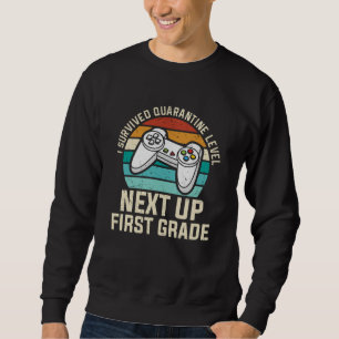 First Grade Gamer Back to School Student Gift Sweatshirt