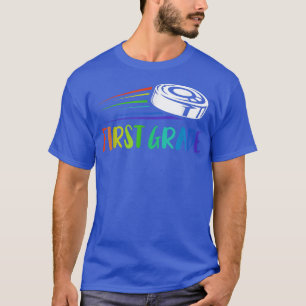 First Grade Ice Hockey First Day Of School  T-Shirt