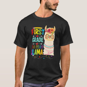 First Grade No Prob Llama Teacher Student Llama T-Shirt