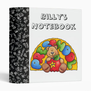 First Grade Notebook Binder