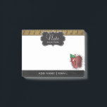 First Grade Teacher | DIY Text Post-it Notes<br><div class="desc">Post it notes. 100% Customizable. Ready to Fill in the box(es) or Click on the CUSTOMIZE button to add, move, delete or change any of the text or graphics. Made with high resolution vector and/or digital graphics for a professional print. NOTE: (THIS IS A PRINT. All zazzle product designs are...</div>