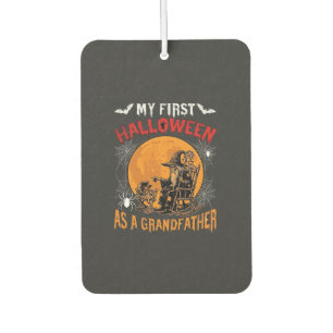 First Halloween As Grandfather Wizard Bat Moon_1 Air Freshener
