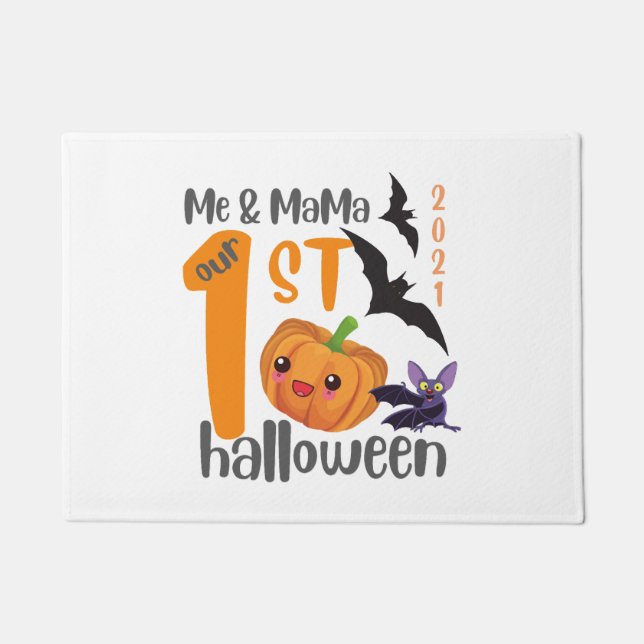 First Halloween Doormat (Front)