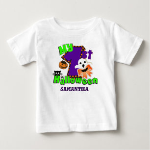First Halloween Ghost Baby T-Shirt