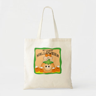 FIRST HALLOWEEN GIRL TOTE BAG
