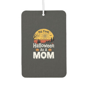 First Halloween Mom Vintage Sunset Design_1 Air Freshener