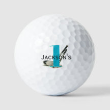 First Hole in One Personalized Golf Ball Party Fav