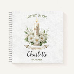 First Holly Communion Guest Book