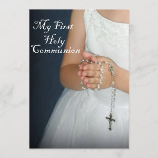 First Holy Communion 4 Invitation