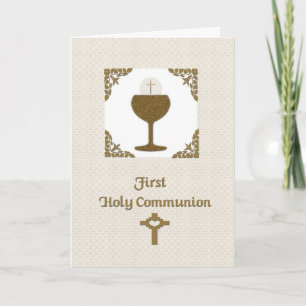 First Holy Communion Card