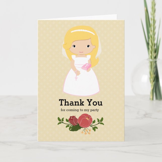 First Holy Communion * choose background color Card (Front)