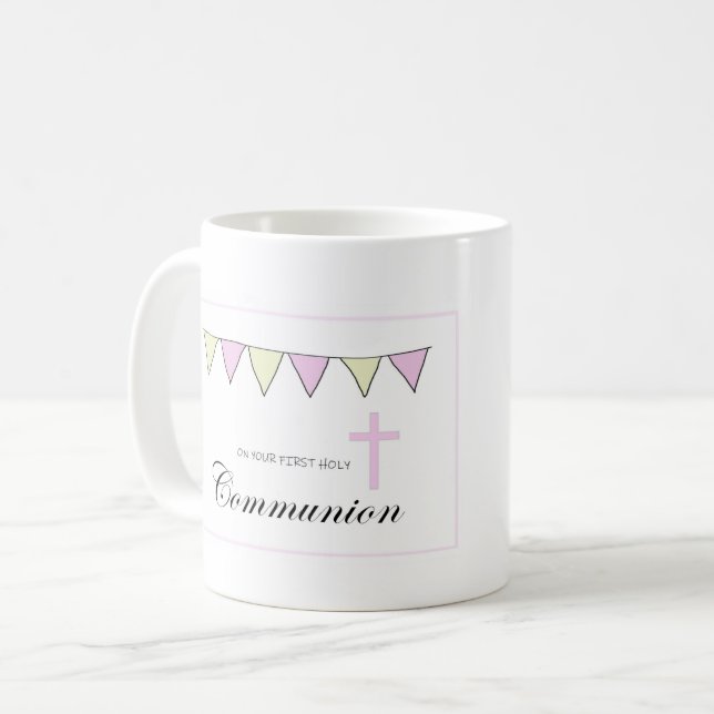 First Holy Communion Coffee Mug (Front Left)