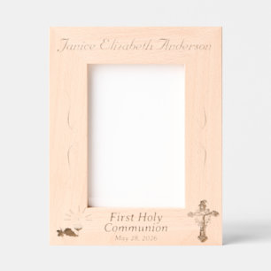 First Holy Communion Engraved Frames