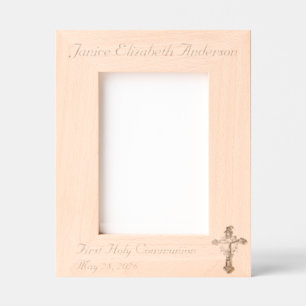 First Holy Communion Etched Frames