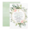 First Holy Communion eucalyptus greenery pink gold