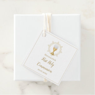 First Holy Communion Favour Tags
