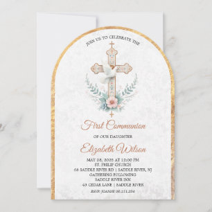 First Holy Communion Gender Neutral Invitation