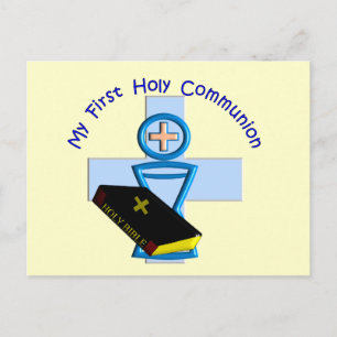 First Holy Communion Gifts for Kids Postcard