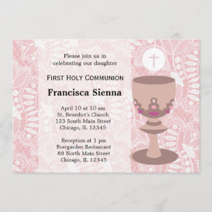 First Holy Communion Invitation
