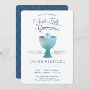 First Holy Communion Invitation -