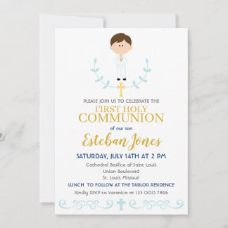 First Holy Communion Invitation