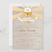 First Holy Communion Invitation