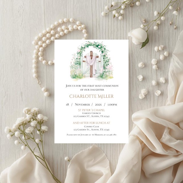 First Holy Communion Invitation (Creator Uploaded)
