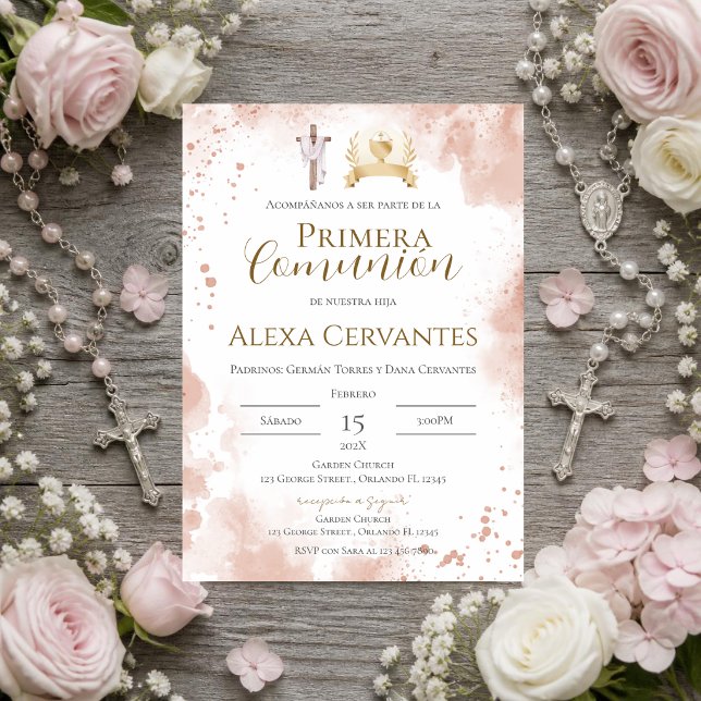 First Holy Communion Invitation (Creator Uploaded)