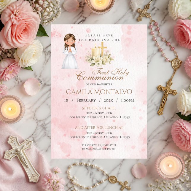 First Holy Communion Invitation (Creator Uploaded)