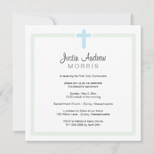 First Holy Communion Invitation