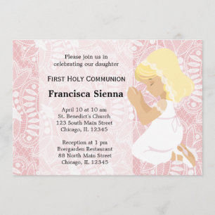 First Holy Communion Invitation