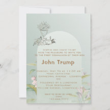 First Holy Communion Invitation