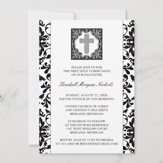 First Holy Communion Invitations (Front)