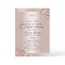 First Holy Communion Modern Rose Gold Floral