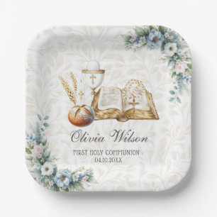 First Holy Communion Paper Plates
