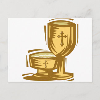 First Holy Communion Postcard