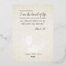 First Holy Communion Thank You Card