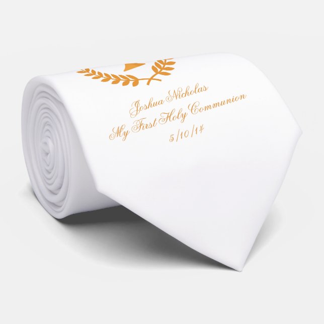 First holy communion tie (Rolled)
