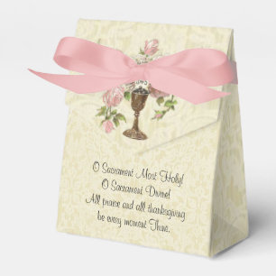 First Holy Communion Vintage Chalice Religious * Favor Box